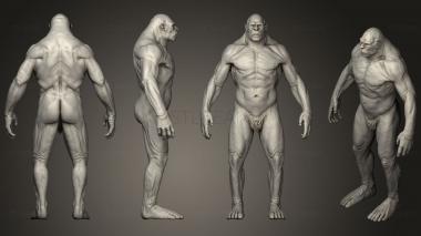 3D model Sasquatch 2 (STL)